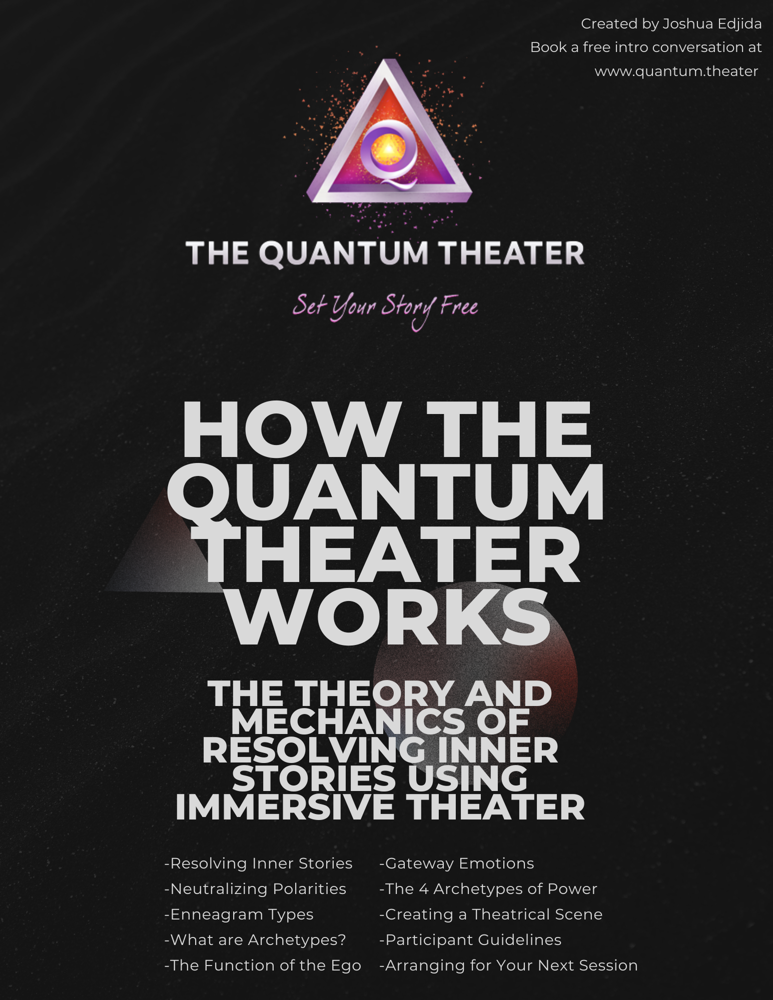 Quantum Theater InstructionsArchetypes Reference Sheet (1)
